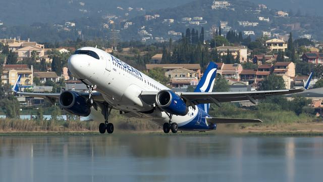 SX-DNE:Airbus A320-200:Aegean Airlines